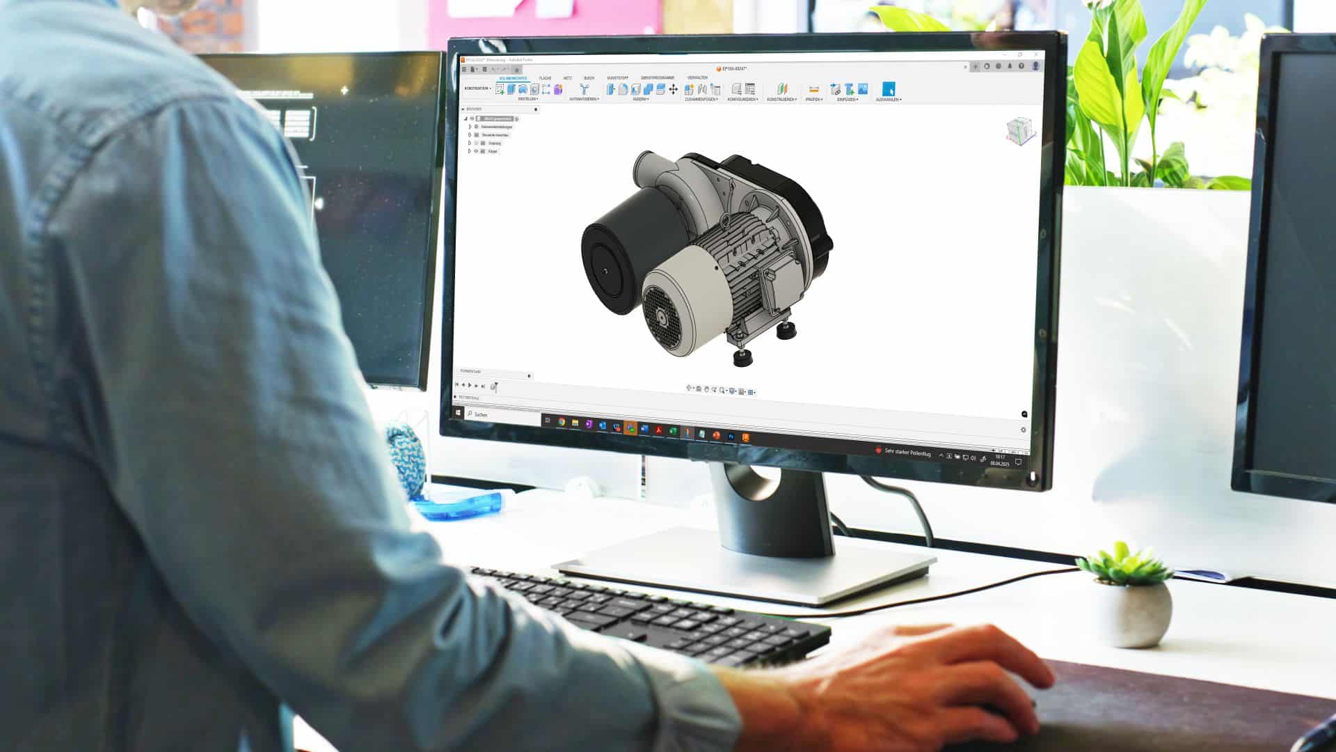 Erstellung eines maßgeschneiderten Druckluft- bzw. Gebläsesystems