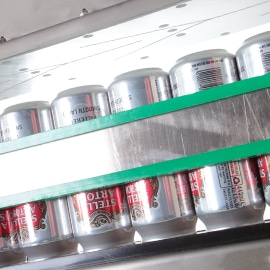 Dosentunnel im Dosentrockner