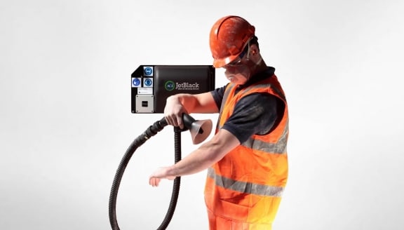 JetBlack Personenreinigung - Wandmontierte JetBlack