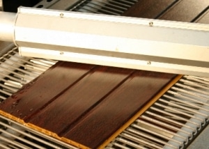 Oberflächentrocknung von Holz