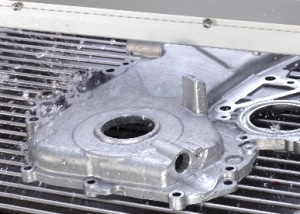 Airknife-System zur Trocknung von Gussteilen