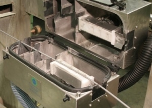 Nahaufnahme eines Kabeltrockners