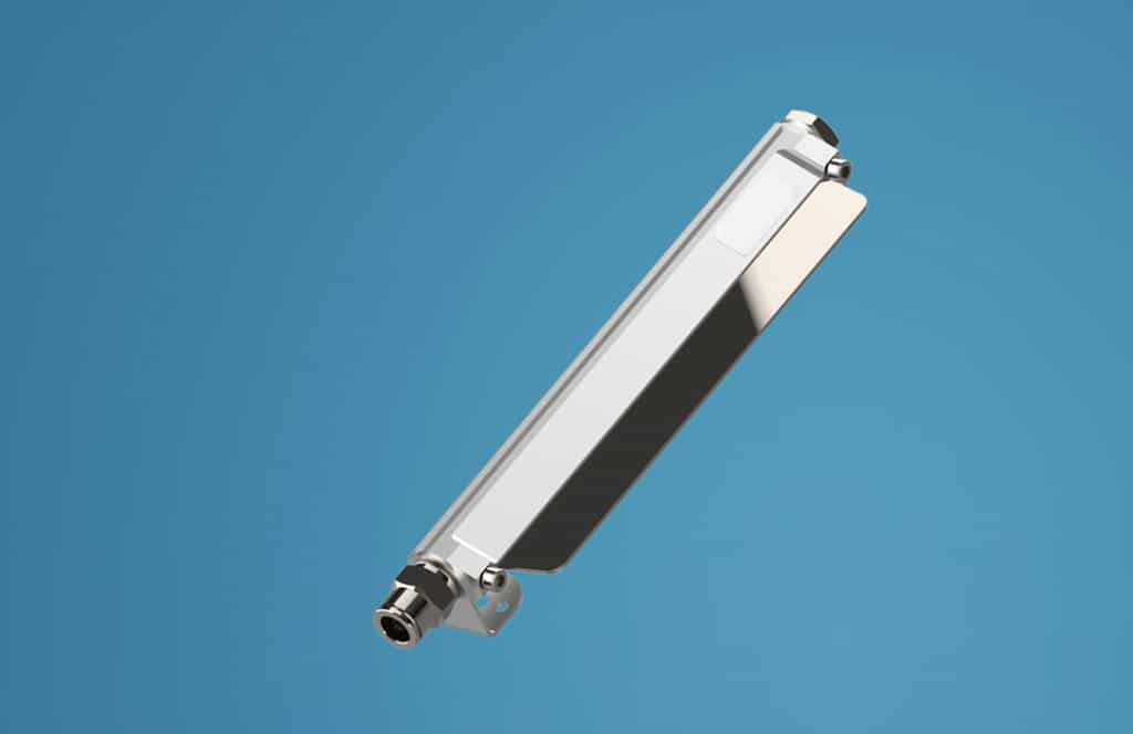 Luftklinge mit Druckluft-Versorgung