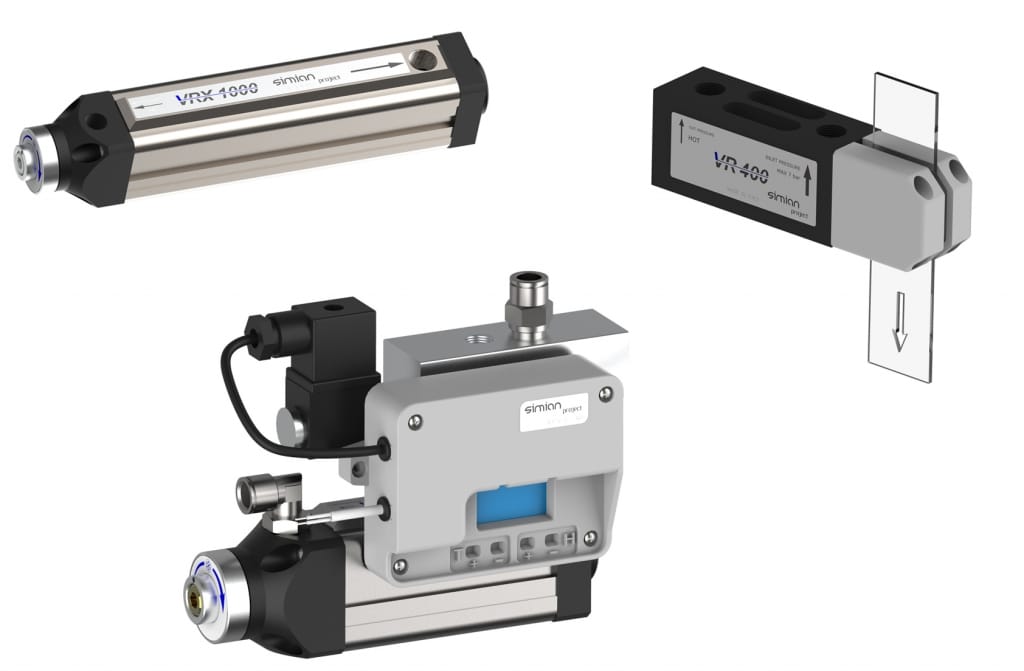 Verschiedene Modelle von Wirbelrohren und Vortex Tubes