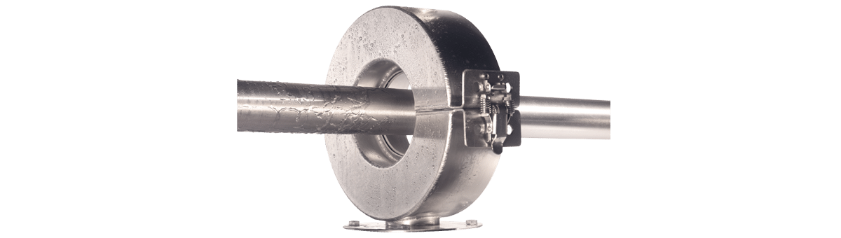 Detailfoto eines Air Wipe Gebläserings