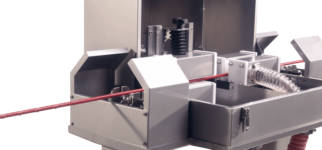 Nahaufnahme der Technik eines Trocknungssystems