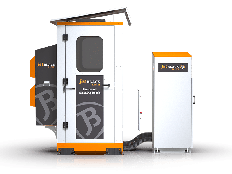 JetBlack Safety Luftdusche mit Regenhaube