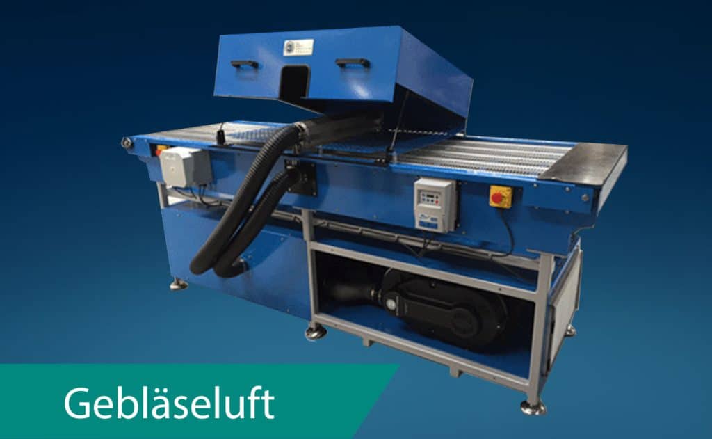 Beispielbild eines Trocknungssystems mit Gebläseluft