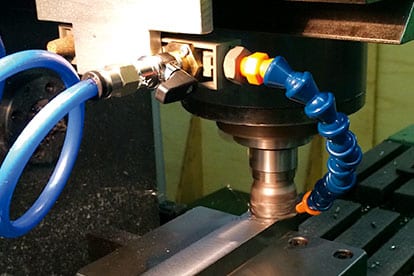 Punktuelle Kühlung mithilfe eines Wirbelrohrs